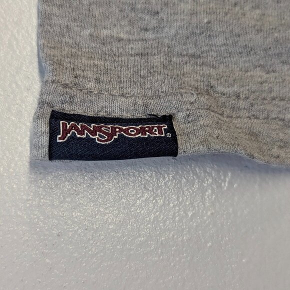 University of Alaska Anchorage Grey Tee Size Large by Jansport - Picture 3 of 7